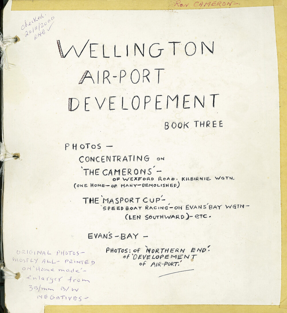 Wellington Airport Development: Book Three 