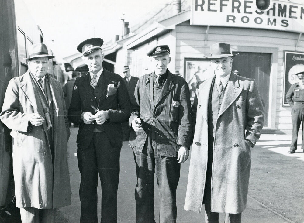 Railways staff, 1949