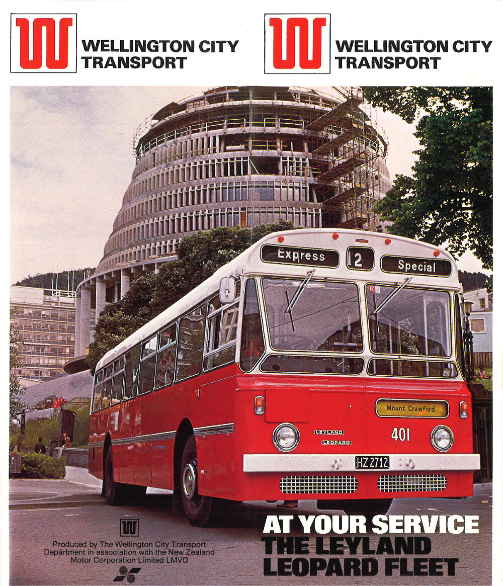 Wellington City Transport At Your Service: The Leyland Leopard Fleet