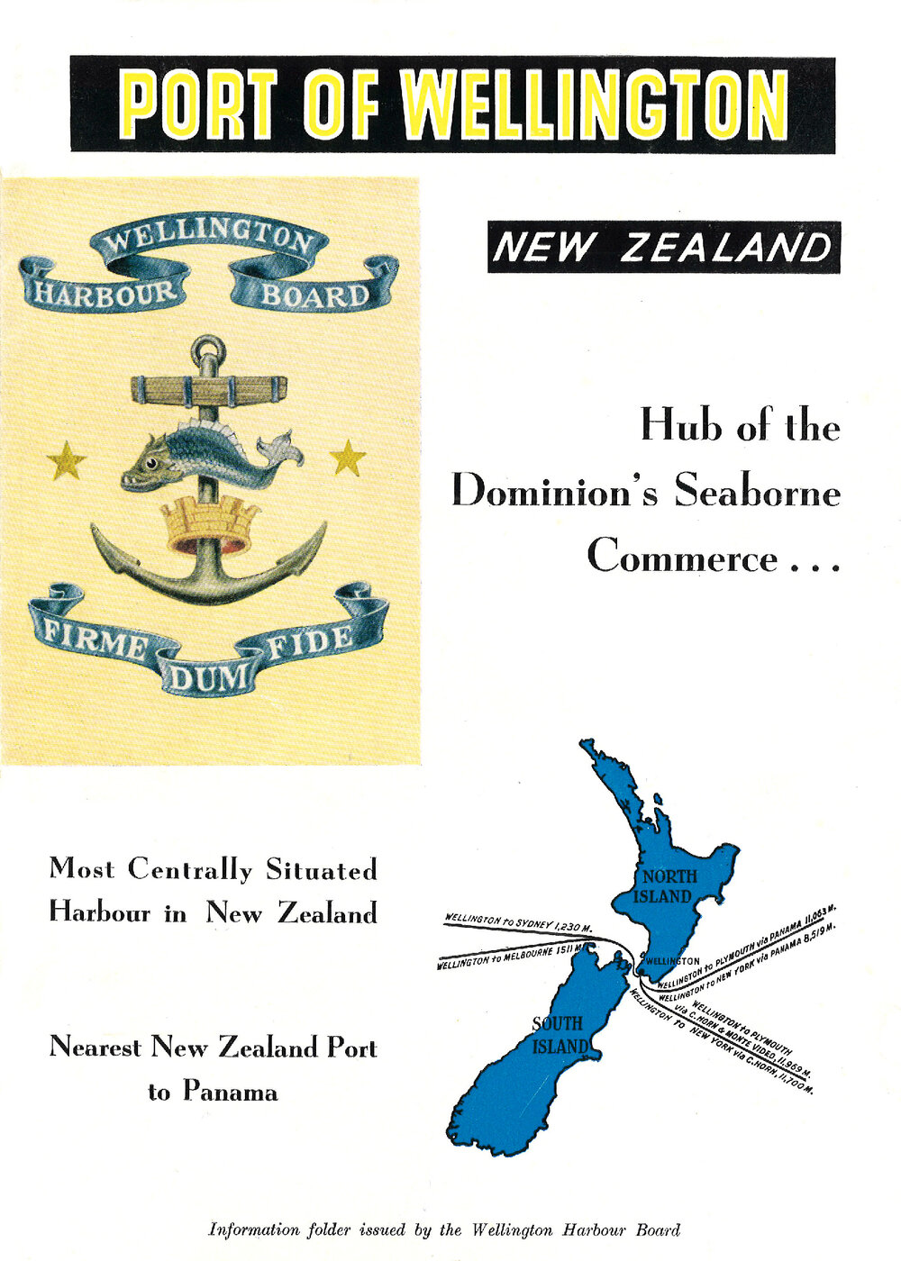 Port of Wellington, New Zealand 