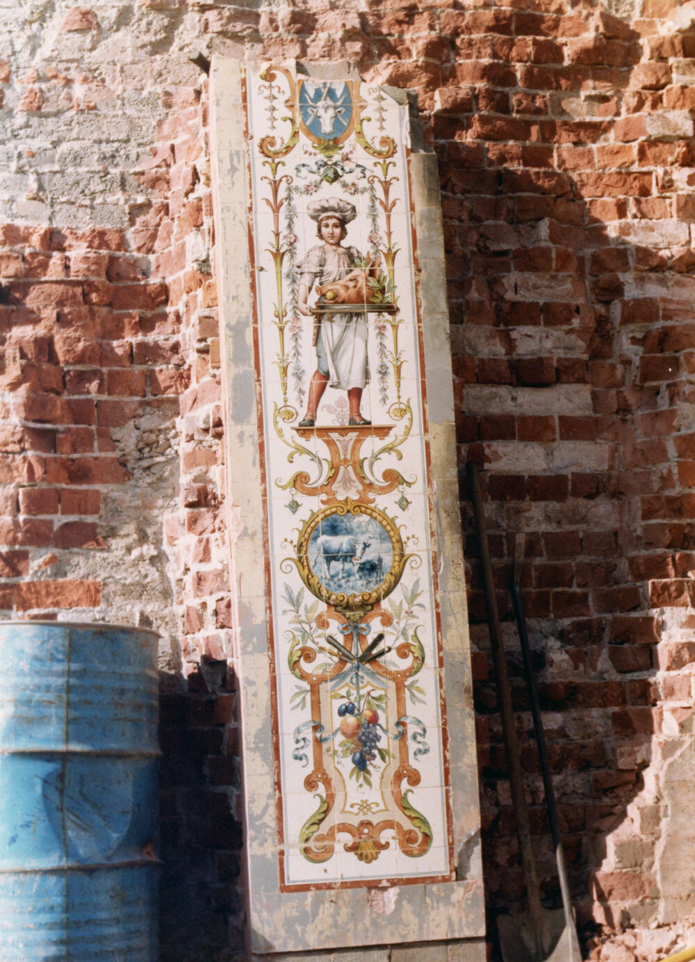 Butcher's tiles, Courtenay Place 