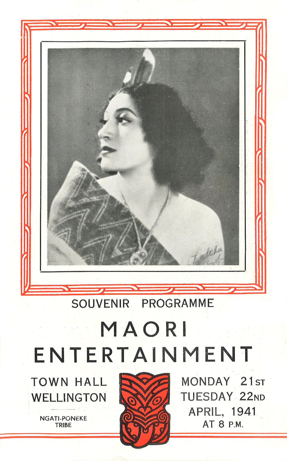 Souvenir Programme : Maori Entertainment 