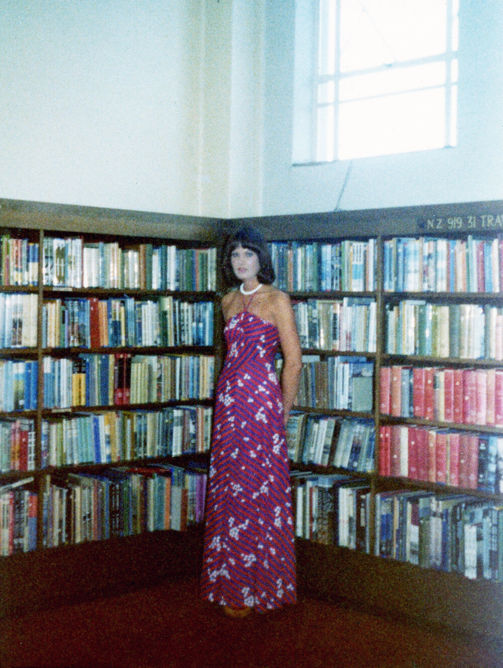 Library Assistant Anne Selwyn 