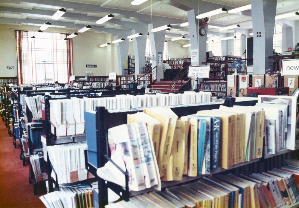 Reference material, 'old' Central Library