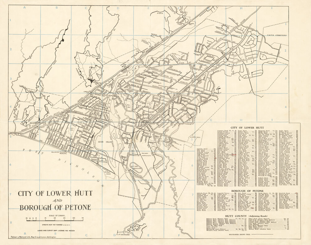 City of Lower Hutt and Borough of Petone