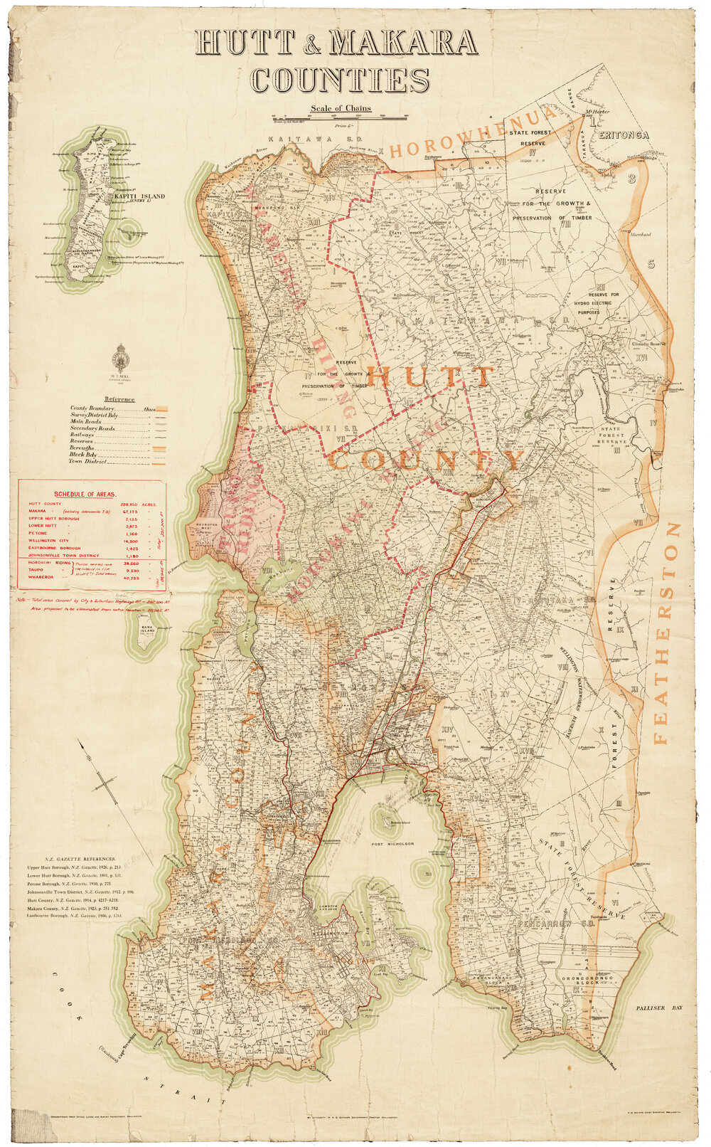 Hutt &amp; Makara Counties [Greater Wellington]