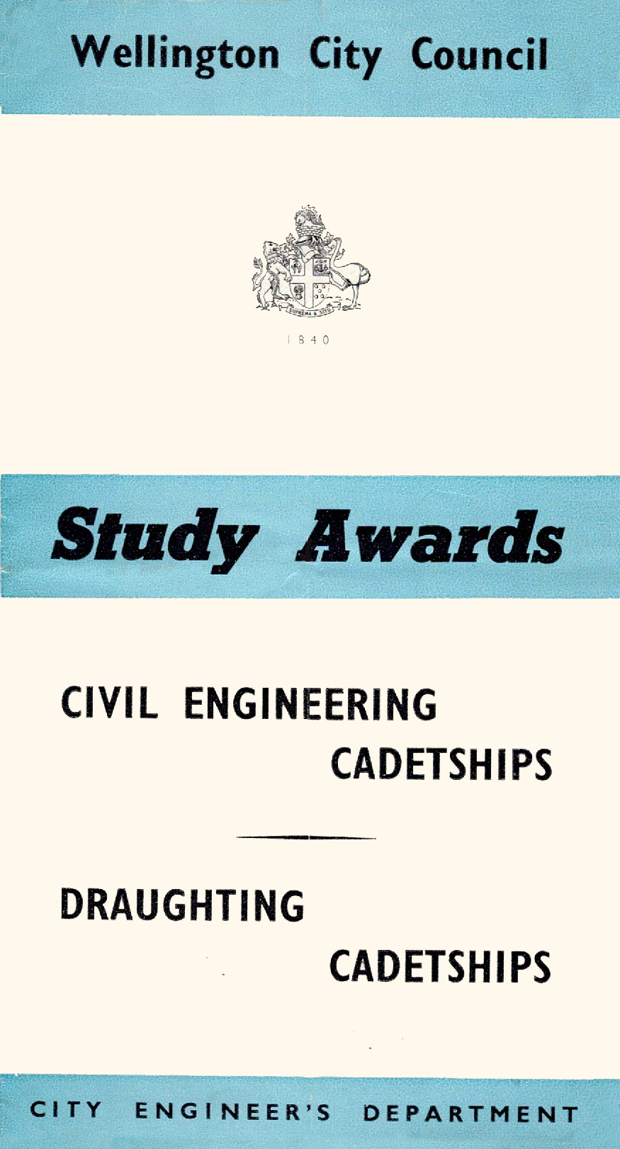 Wellington City Council Study Awards