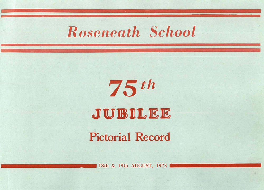 Roseneath School 75th Jubilee Pictorial Record