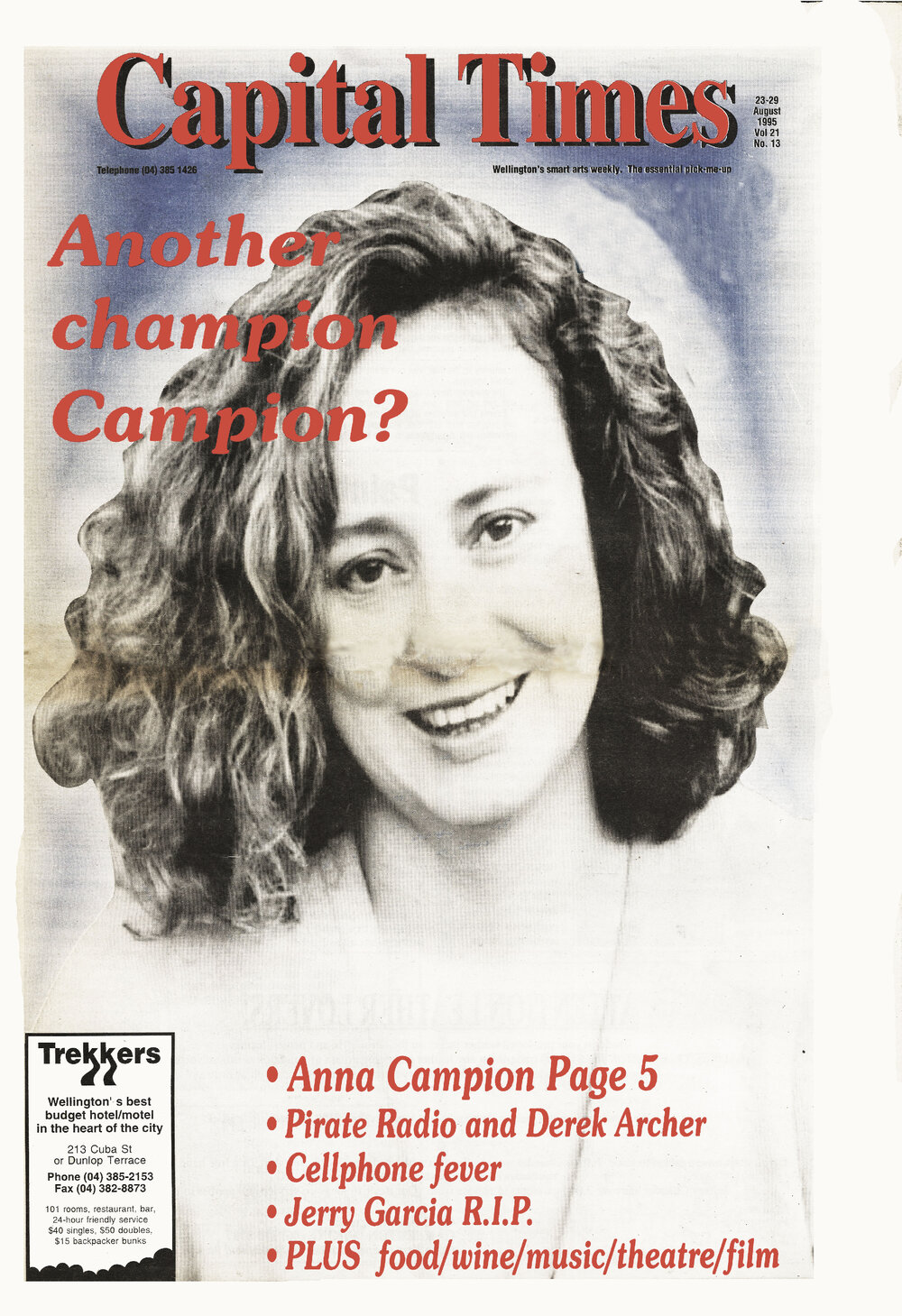 Capital Times, 23rd August 1995