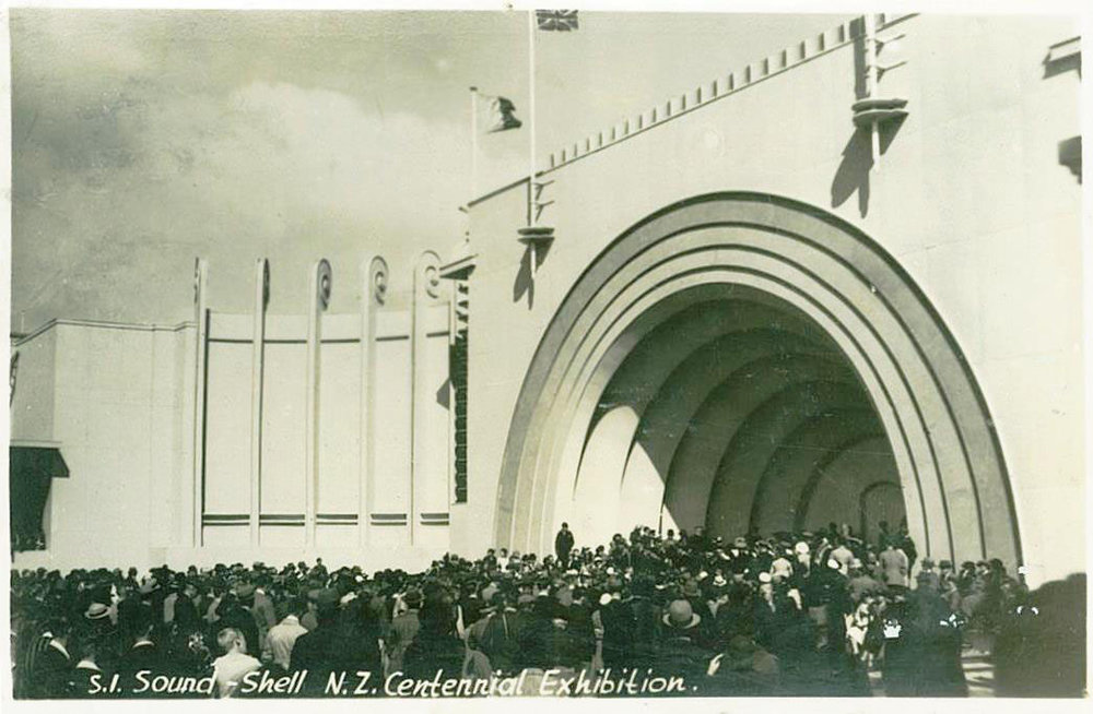 The Soundshell at the New Zealand Centennial Exhibition