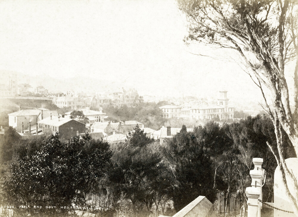 View towards Parliament