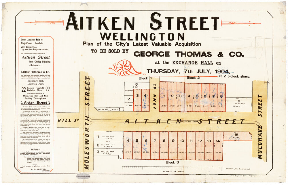 Aitken Street [Thorndon, 1904]