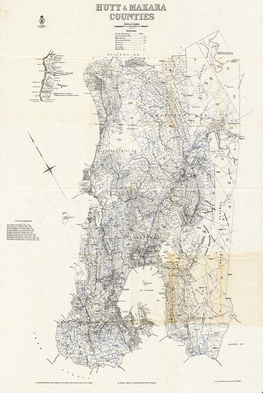 Hutt &amp; Makara Counties [Greater Wellington]