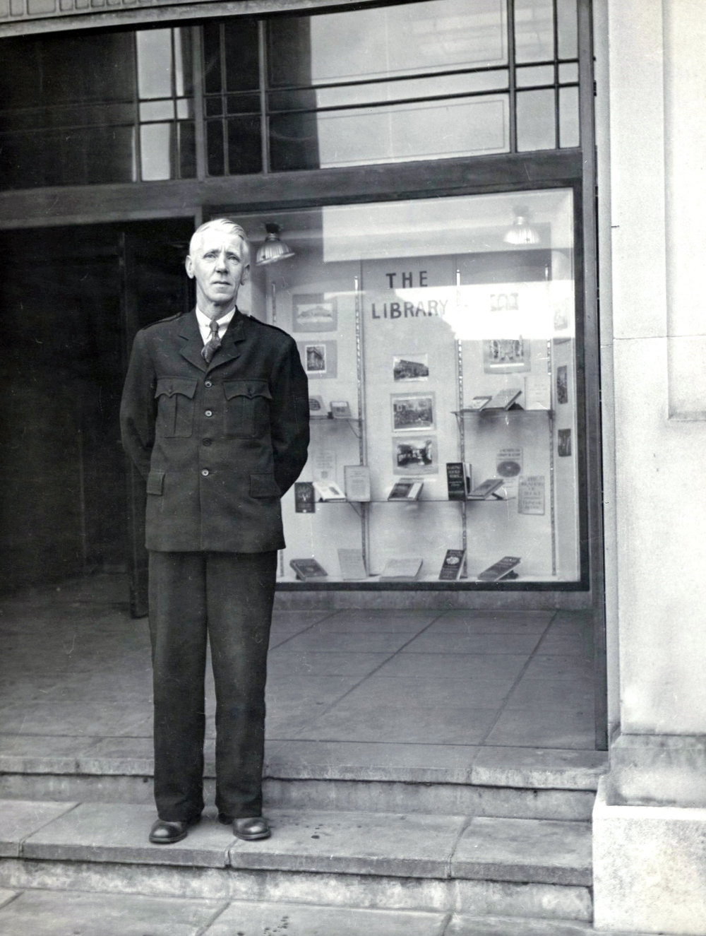 Mr R Howard, Library Custodian