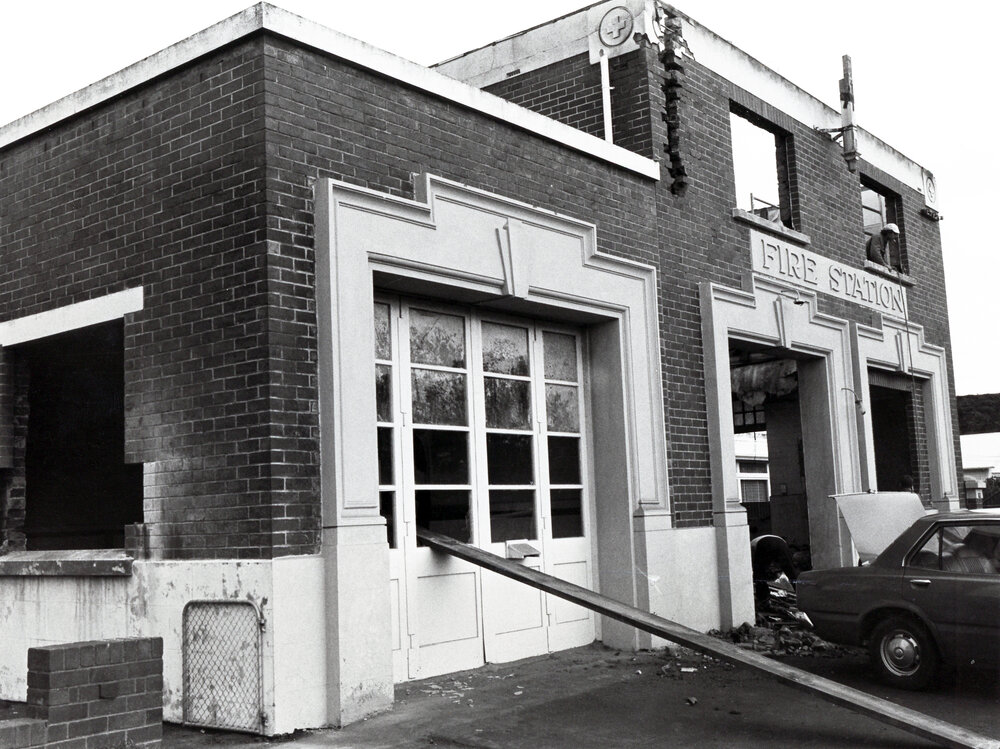 Demolition of Miramar Fire Station