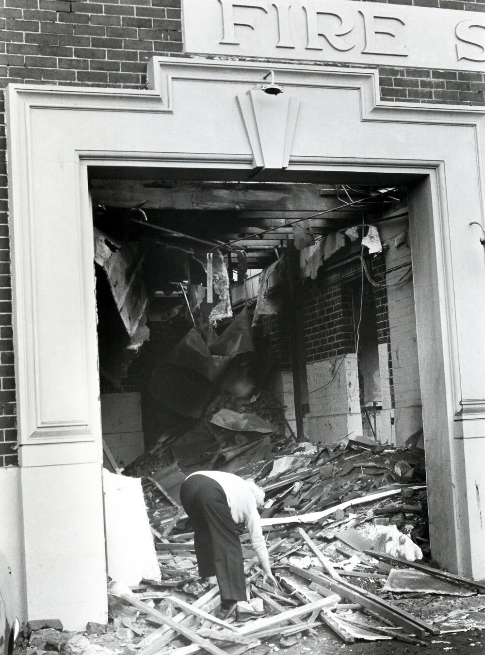 Demolition of Miramar Fire Station