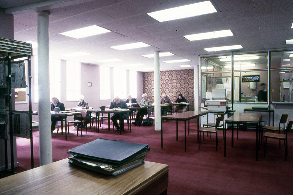 Newspaper Reading Room