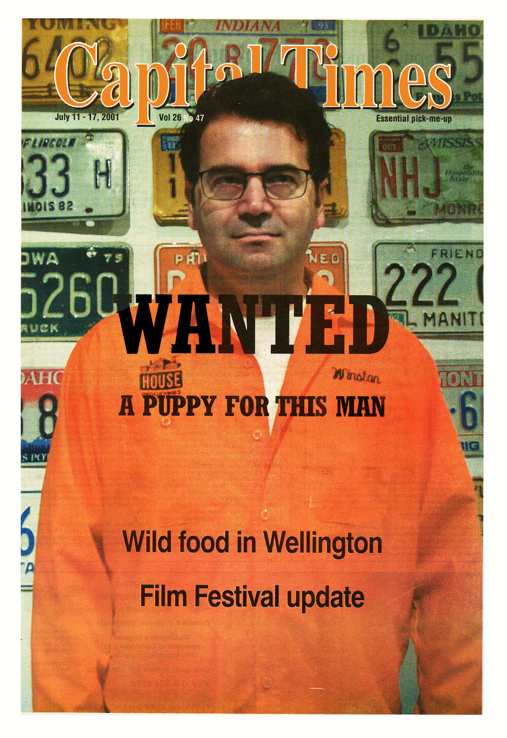 Capital Times, 11th July 2001