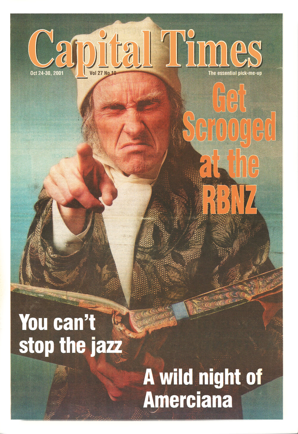 Capital Times, 24th October 2001