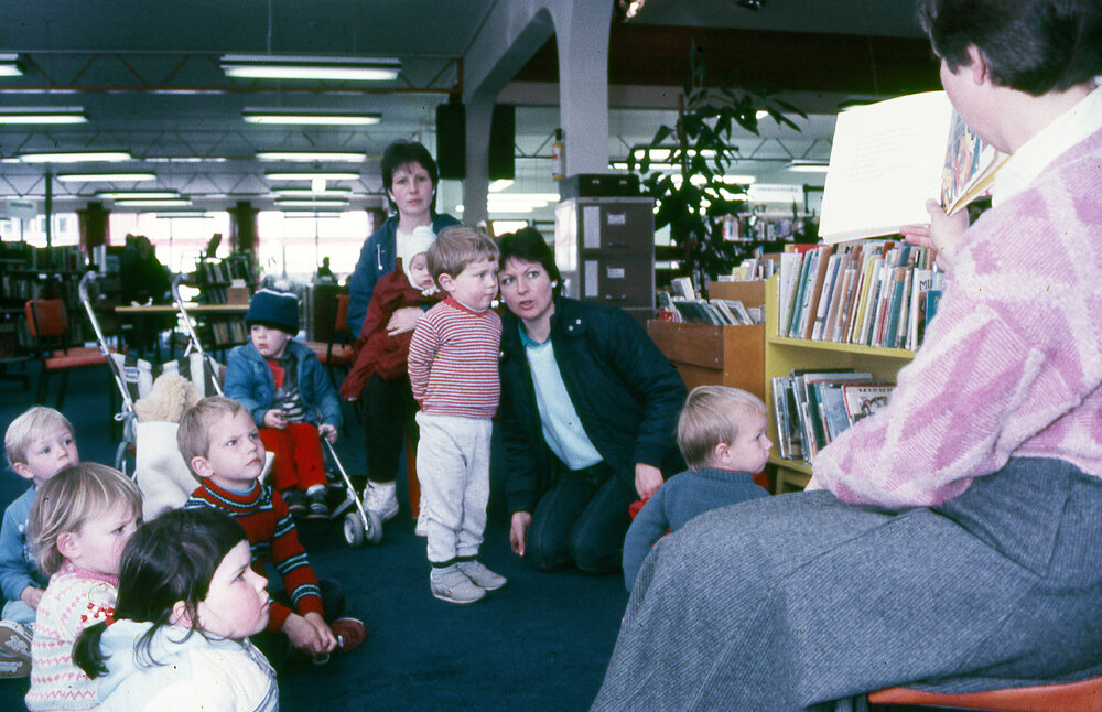 Storytime in the Johnsonville Library