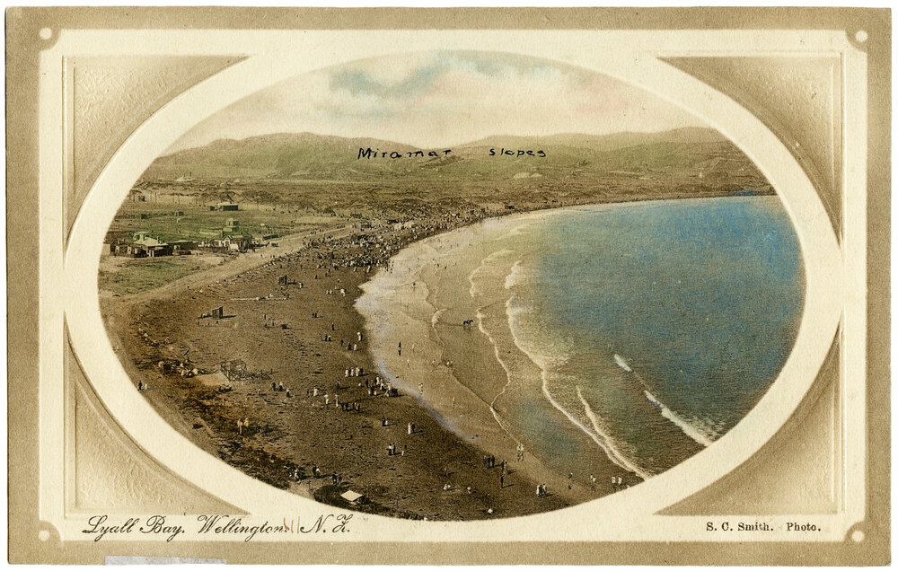 Lyall Bay beach