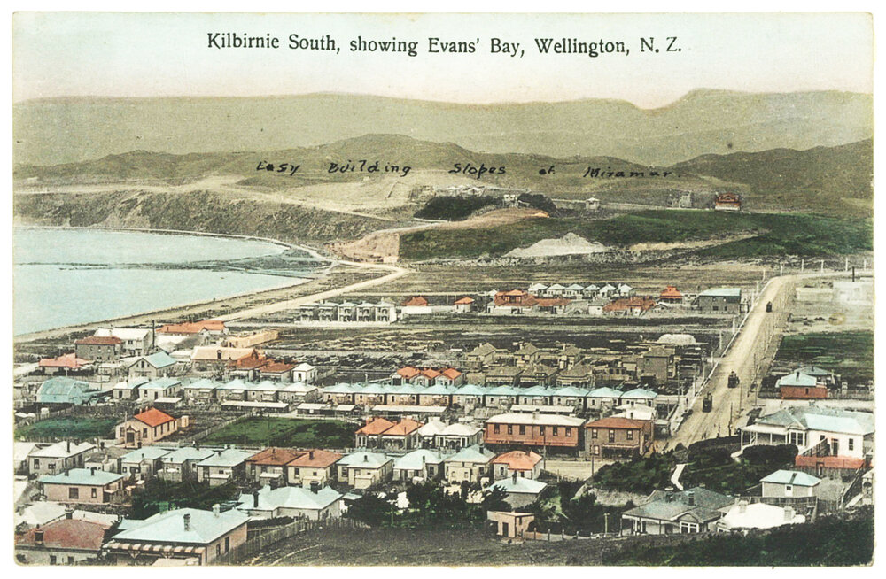 Kilbirnie South, showing Evans Bay
