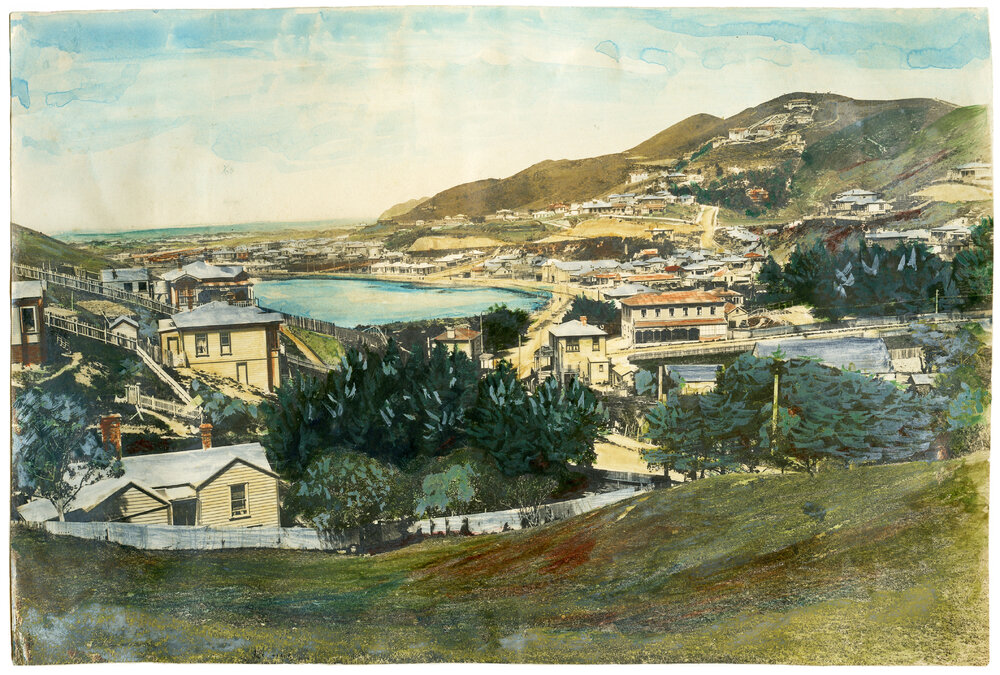 Kilbirnie at the head of Evans Bay