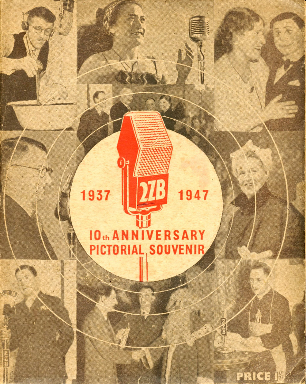 2ZB 10th Anniversary Pictorial Souvenir, 1937 - 1947