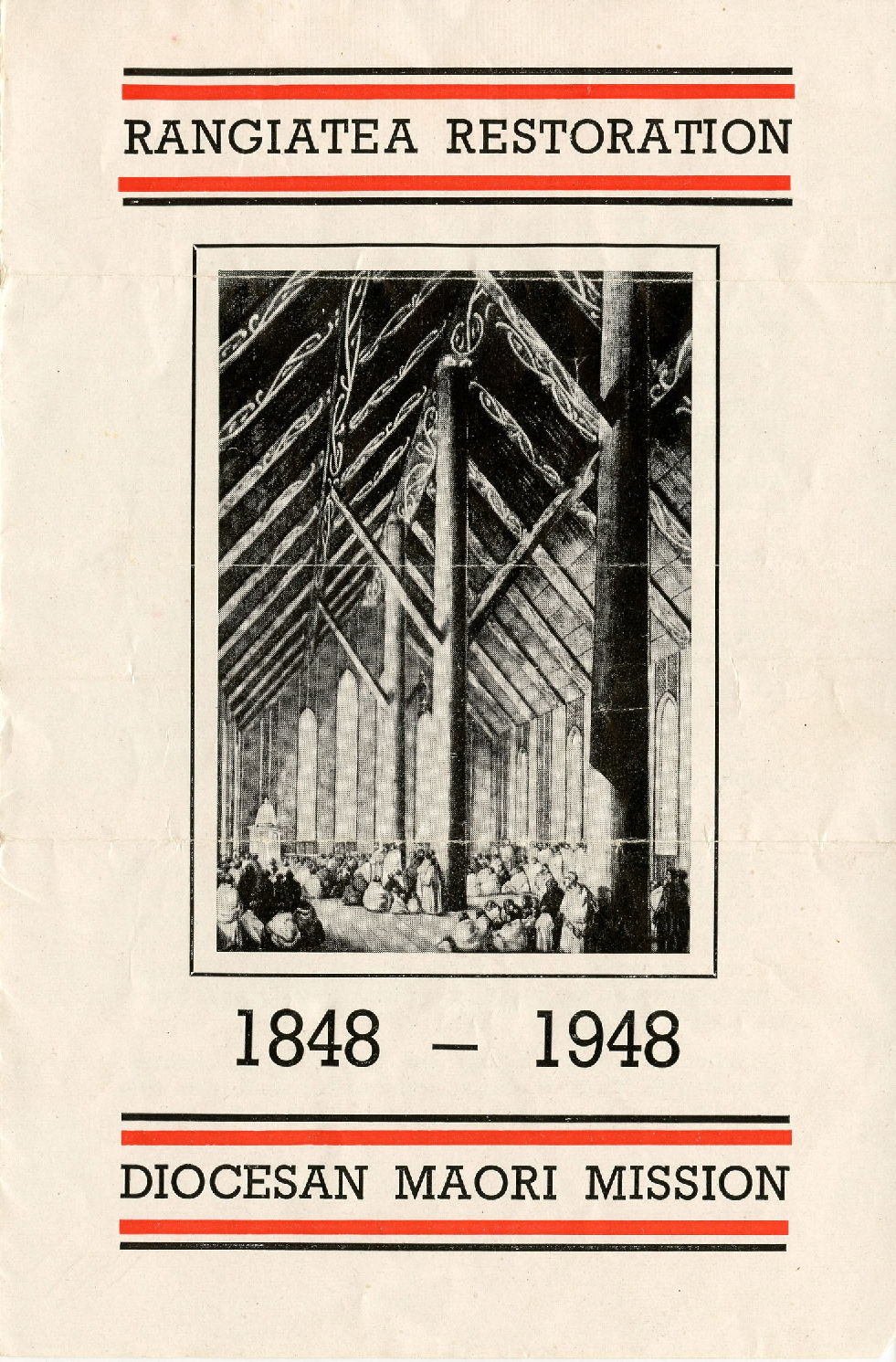 Rangiātea Restoration: 1848-1948