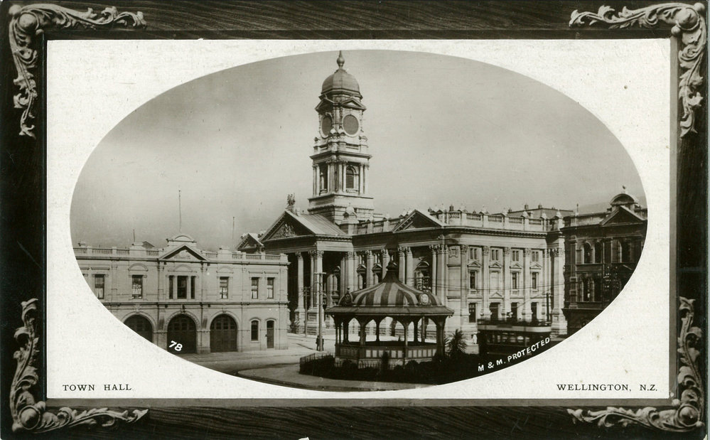 Wellington Town Hall and Band Rotunda