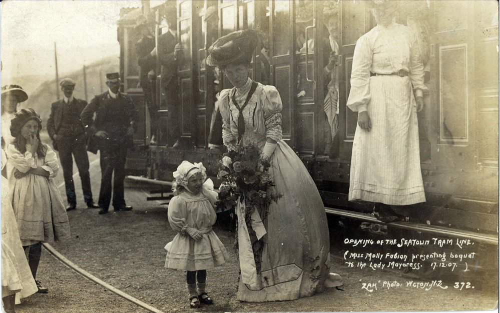Opening of the Seatoun Tram Line