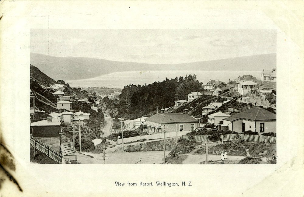 Looking north down Glenmore Street