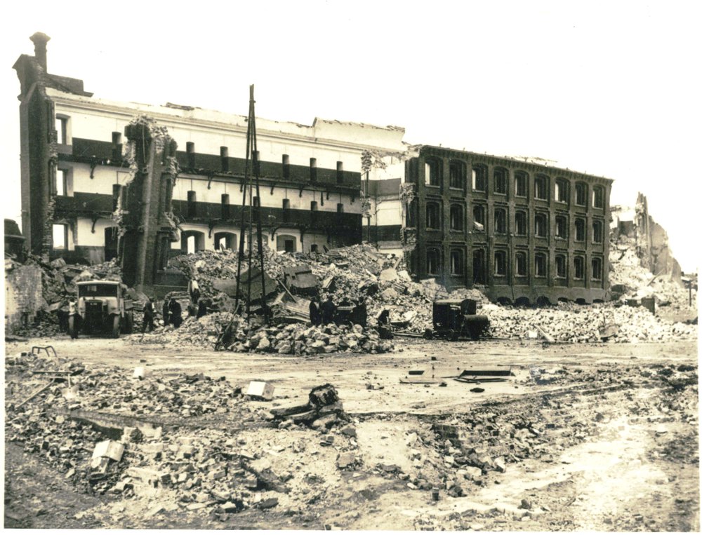 Demolition of the Alexandra Barracks, Mt Cook