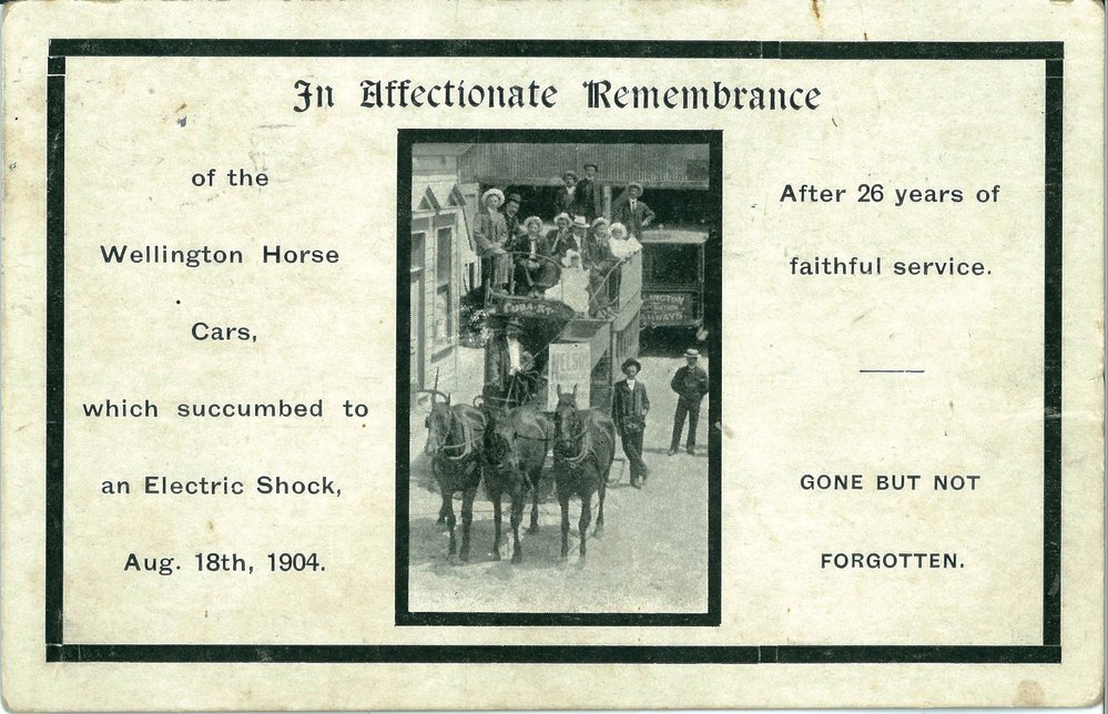 A farewell to horse-drawn trams