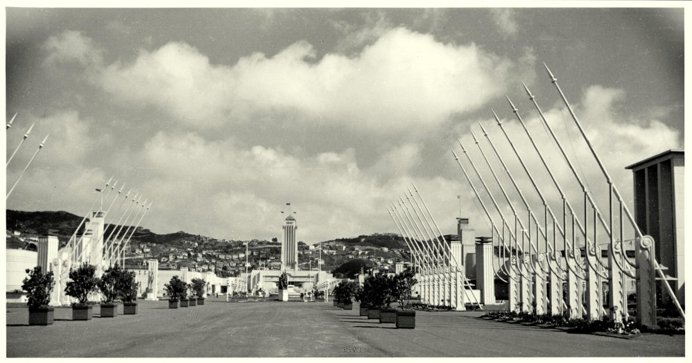 Centennial Avenue from Main Entrance at the Centennial Exhibition