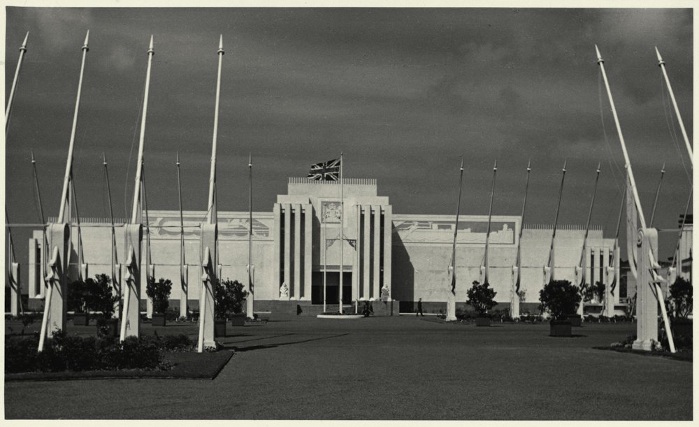 The United Kingdom Pavilion at the Centennial Exhibition