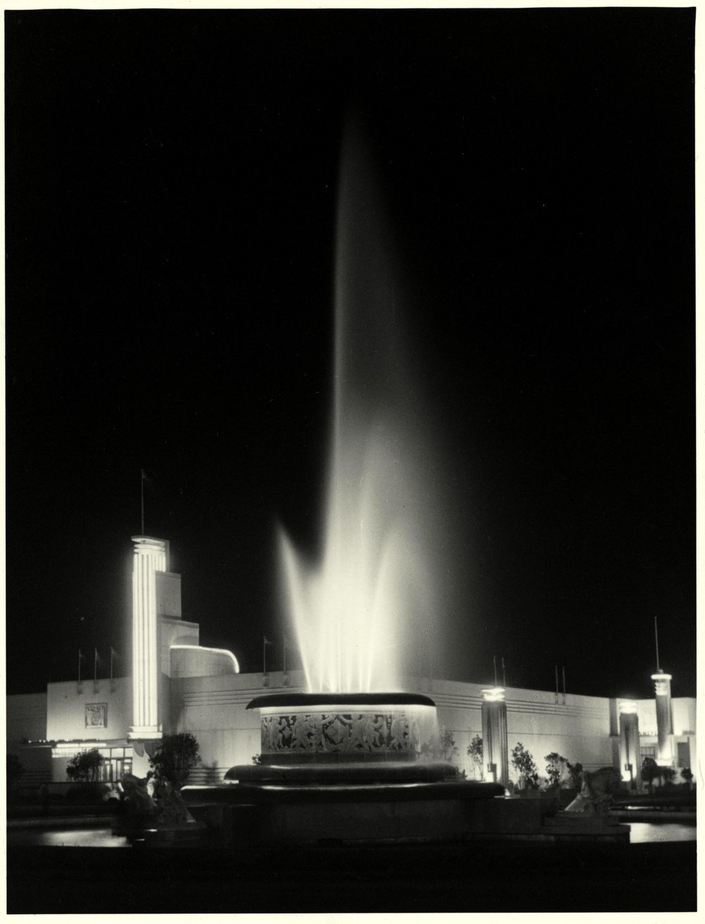 Central Fountain at the Centennial Exhibition