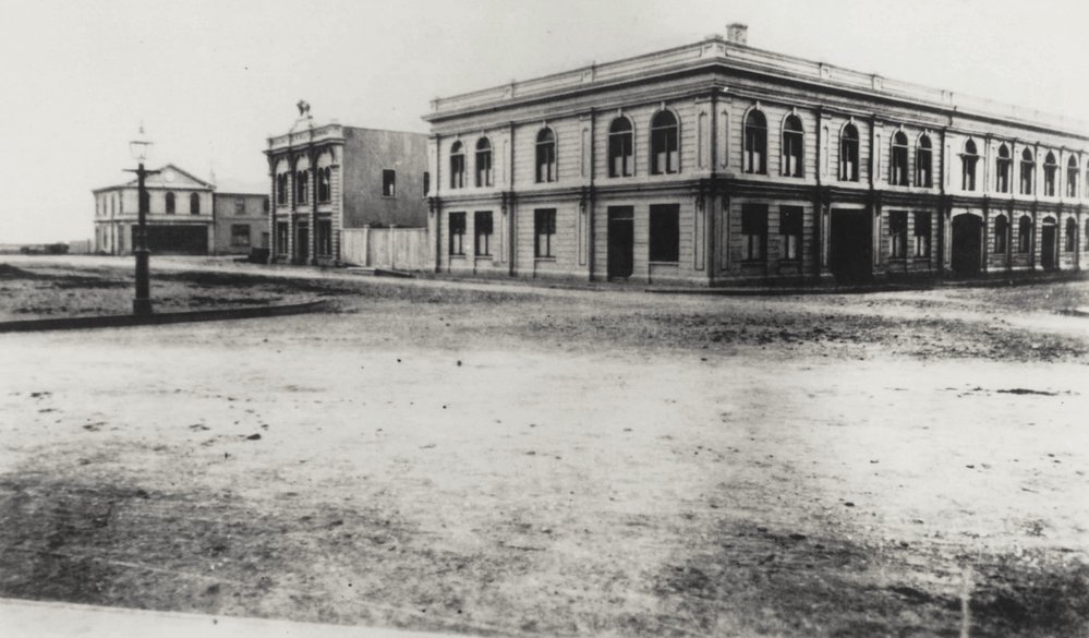 Corner of Grey Street and Featherston Street