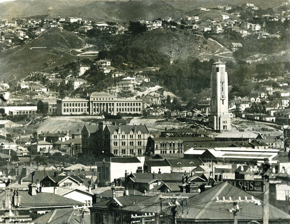 Mt Cook with Wellington High School and Carillon