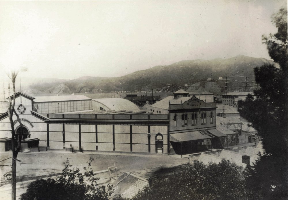 1885 Industrial Exhibition Buildings 