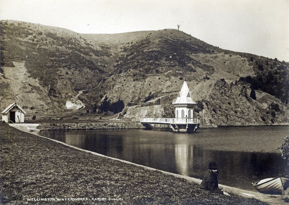 Valve Tower at the Karori Reservoir