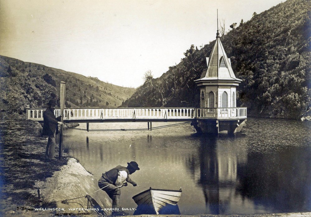 Valve Tower at Karori Reservoir 