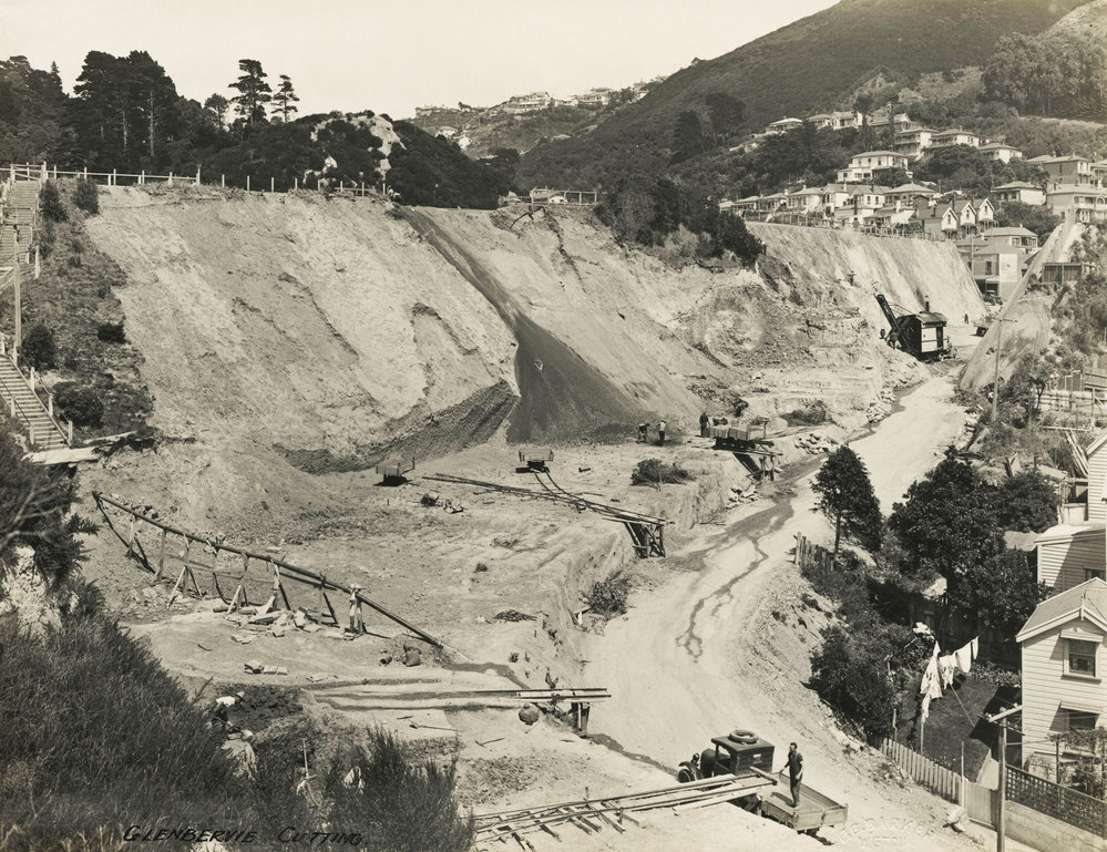 Construction of the Bowen Street extension
