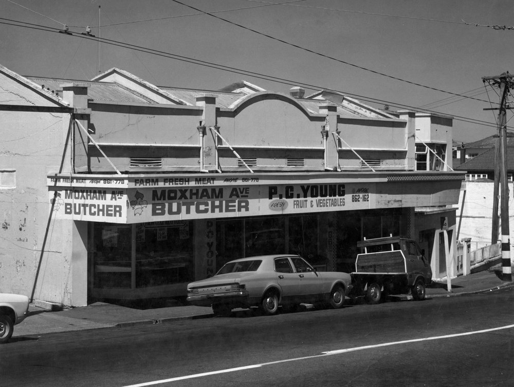 Shops on Moxham Avenue