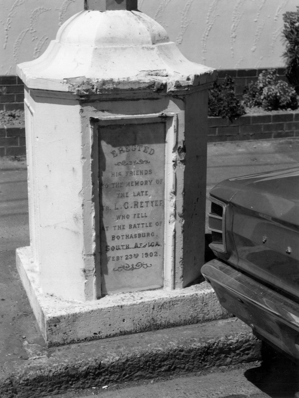 Trooper Retter Memorial, Johnsonville
