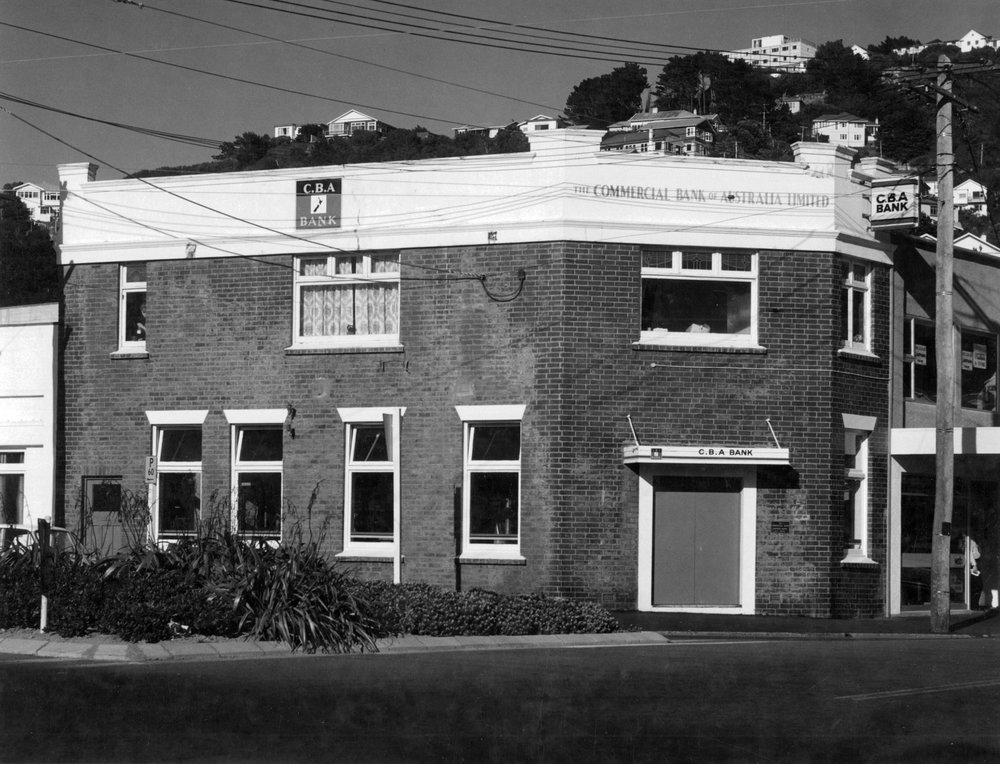 Commercial Bank of Australia, 42 Coutts Street, Kilbirnie