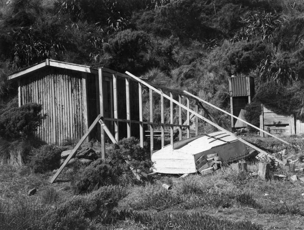 Shed,  Mākara Beach