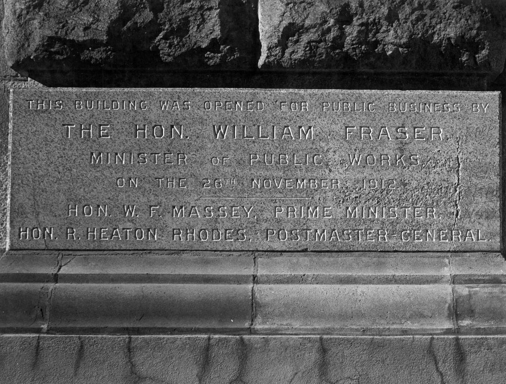 Post Office foundation stone