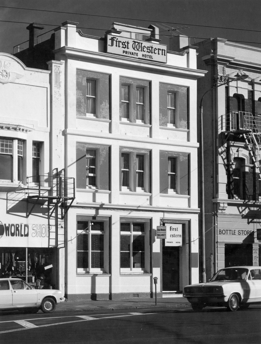 First Western Private Hotel, 99 Courtenay Place
