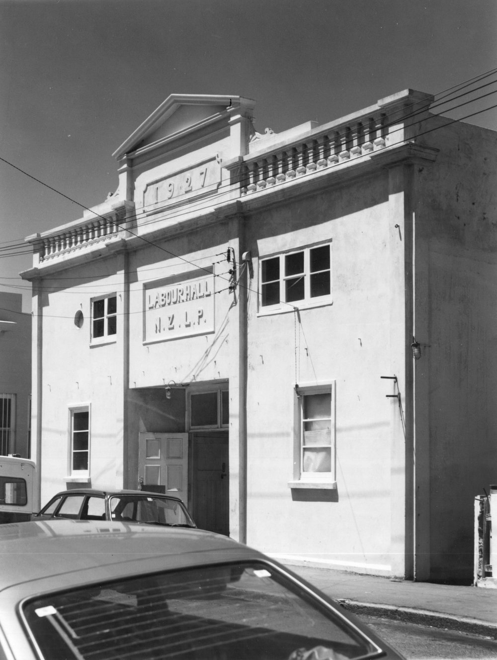Labour Hall, Beach Street, Petone